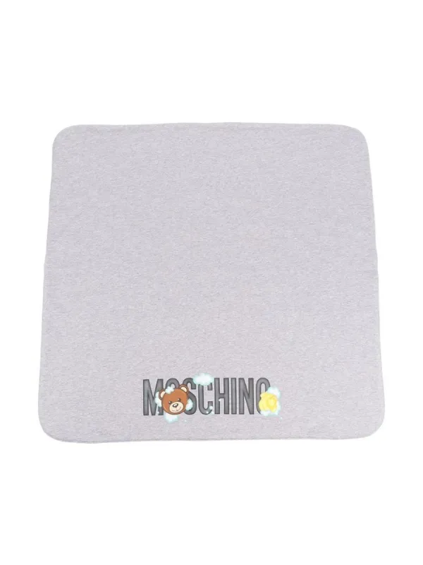 Moschino Blanket Heather Grey