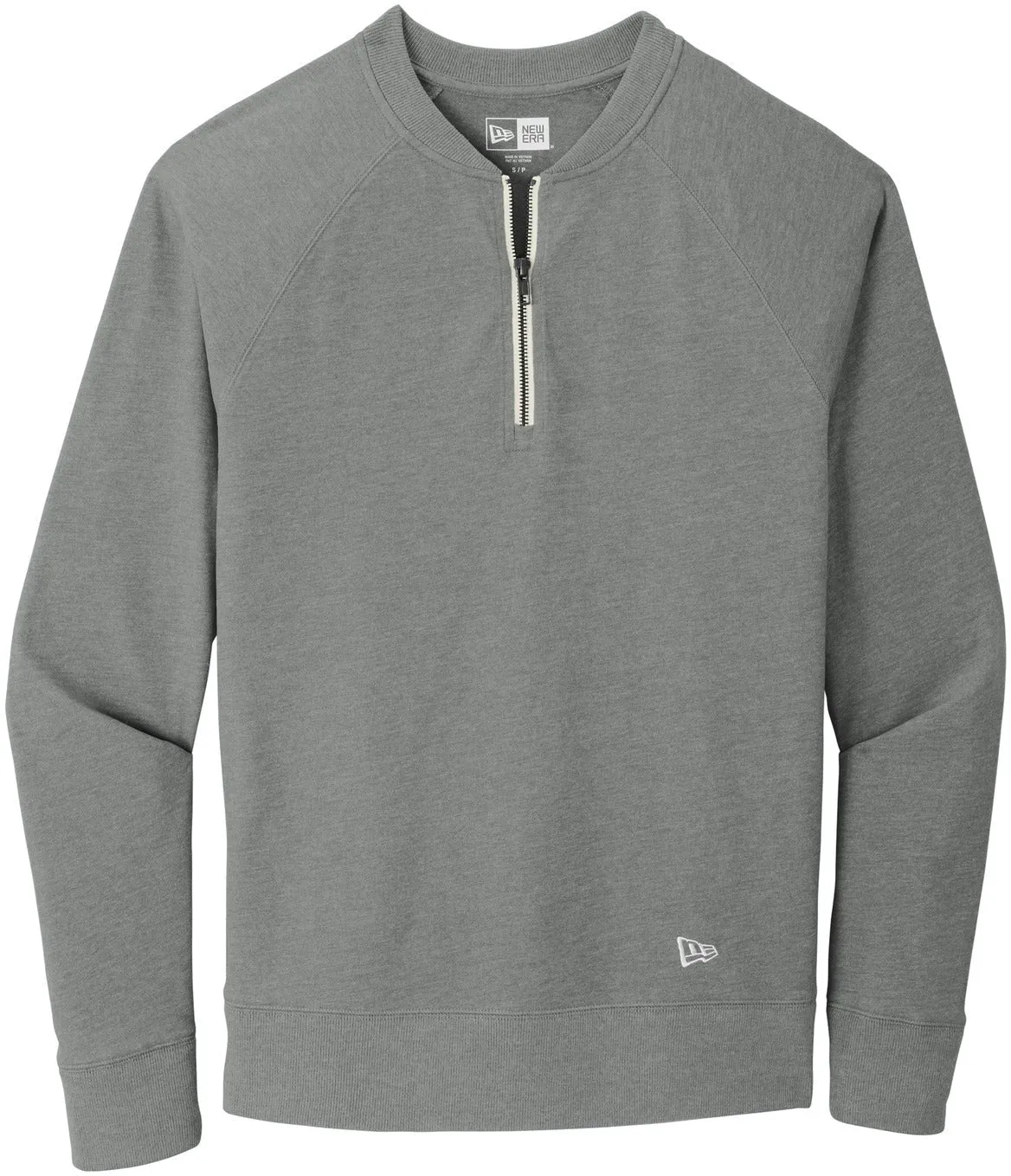 New Era Sueded Cotton Blend 1/4-Zip Pullover