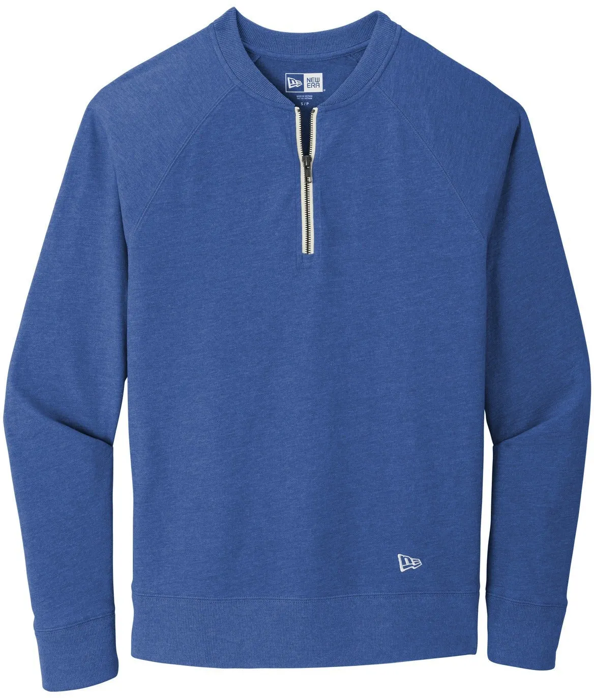 New Era Sueded Cotton Blend 1/4-Zip Pullover