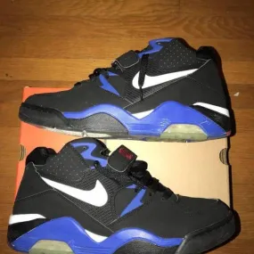 Nike Air Force 180 Barkley Size 11 Black/Blue/Red 2005