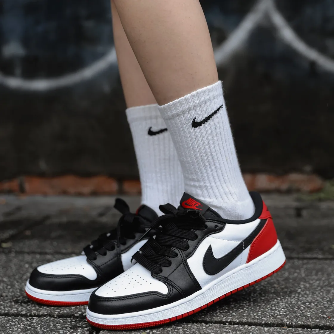 Nike Air Jordan 1 Low OG Black Toe (Women's) [CZ0858-106]