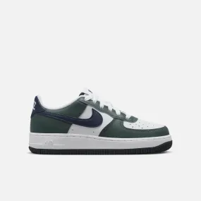 Nike Big Kids' Air Force 1 Low Obsidian Vintage Green (GS)