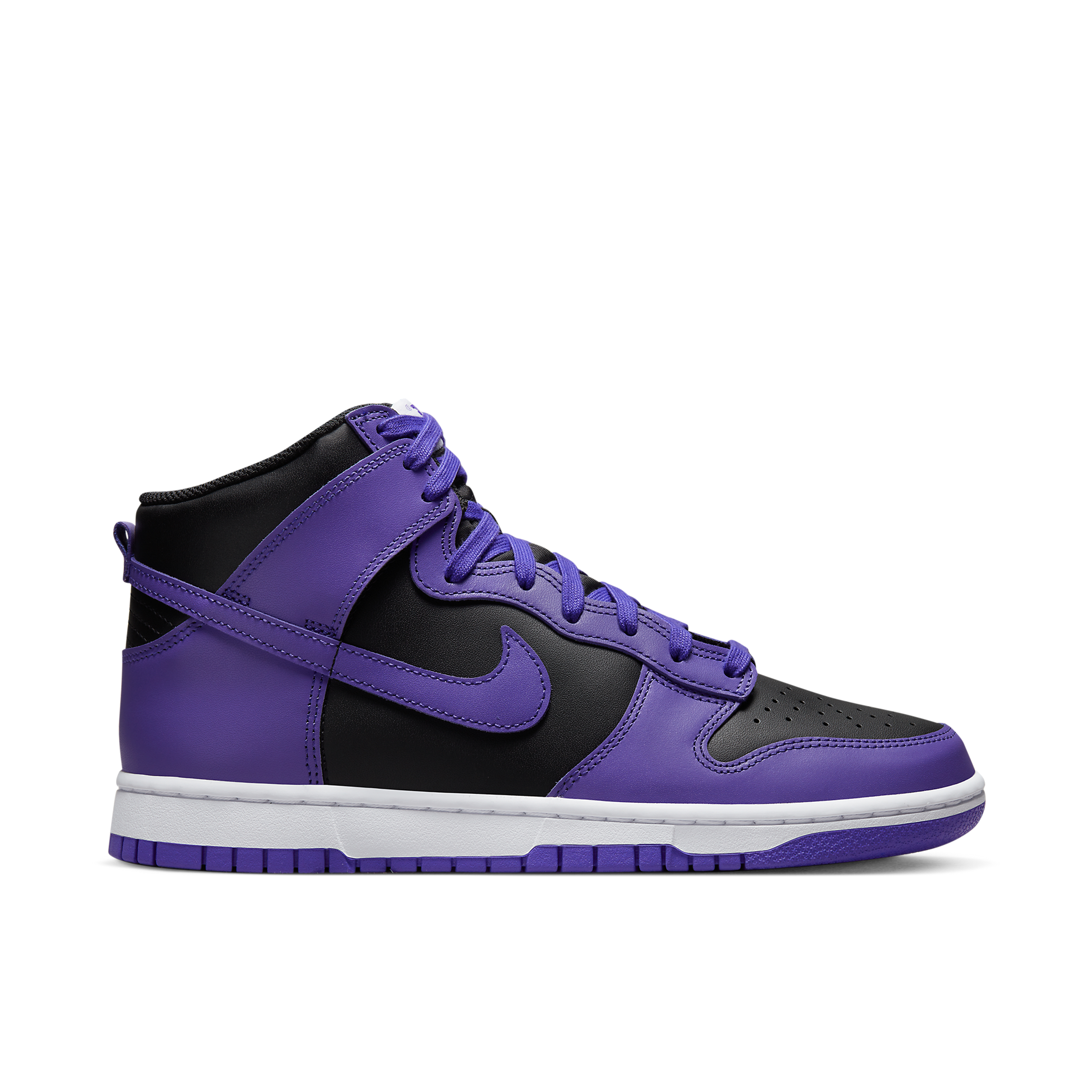 Nike Dunk High Black Purple White | DV0829-500 | Laced