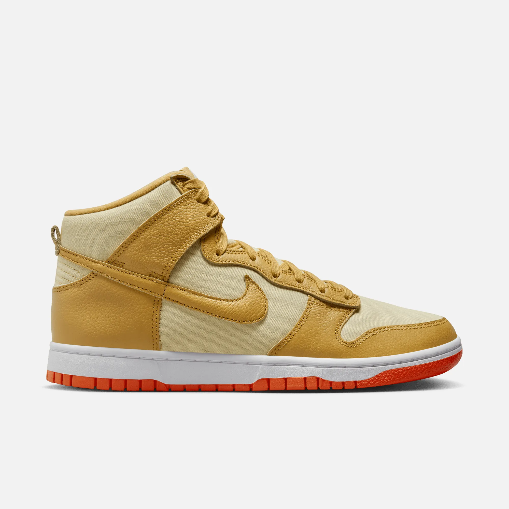 Nike Dunk High 'Gold Canvas'