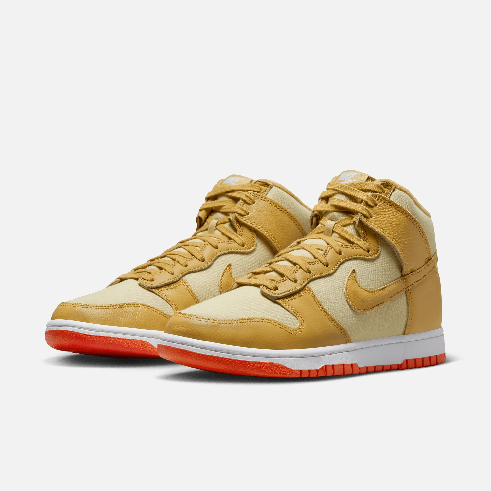 Nike Dunk High 'Gold Canvas'