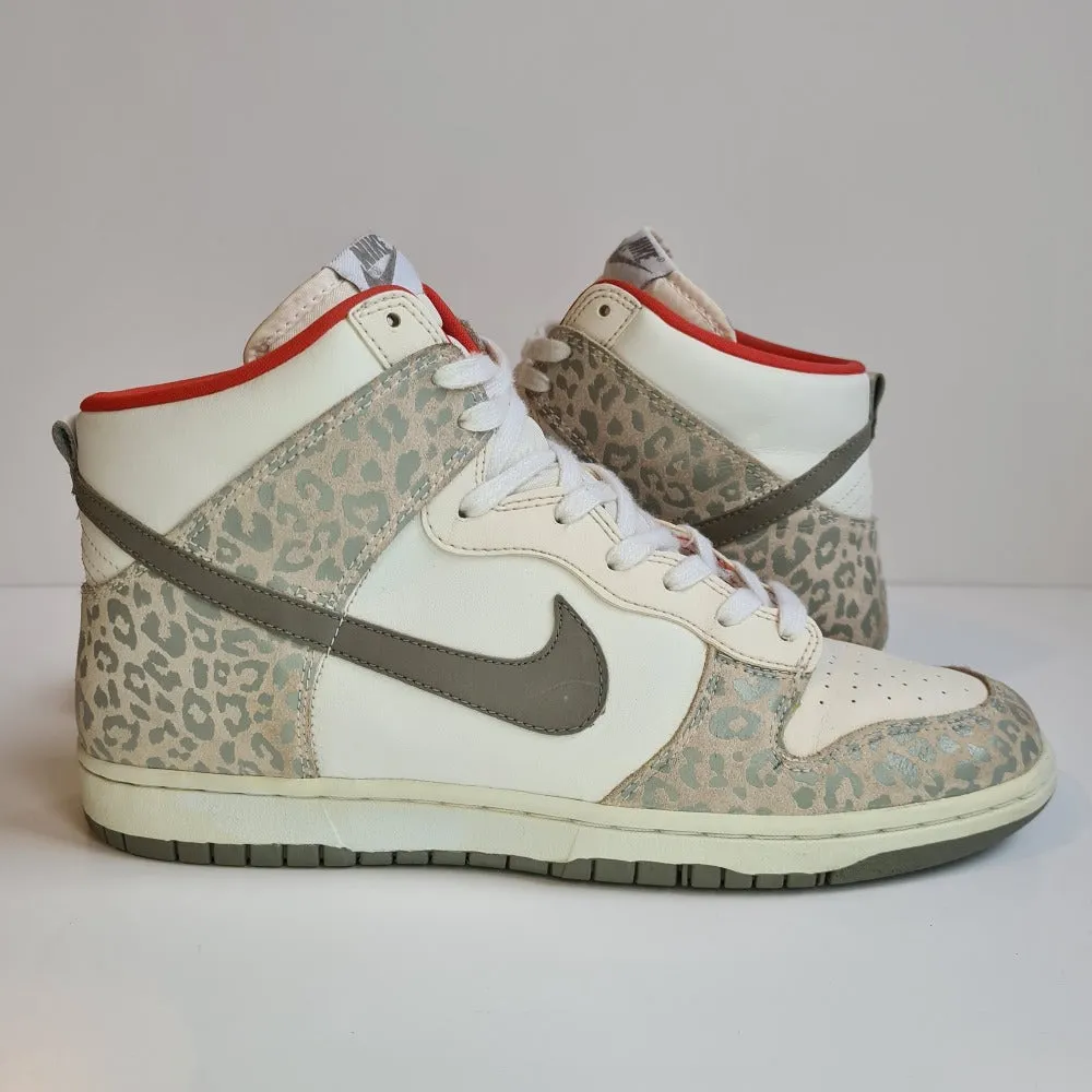 Nike Dunk High 'Skinny Leopard' UK8.5