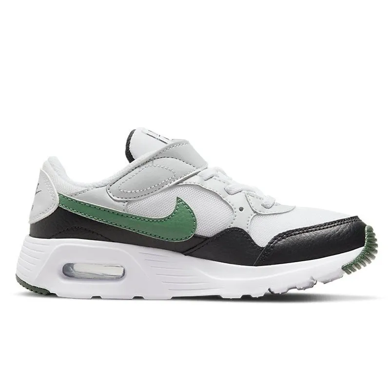 NIKE KIDS AIR MAX SC (PSV) - WHITE/GORGE GREEN-BLACK