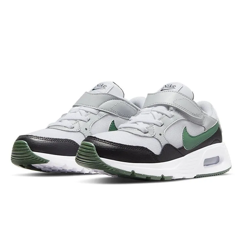 NIKE KIDS AIR MAX SC (PSV) - WHITE/GORGE GREEN-BLACK