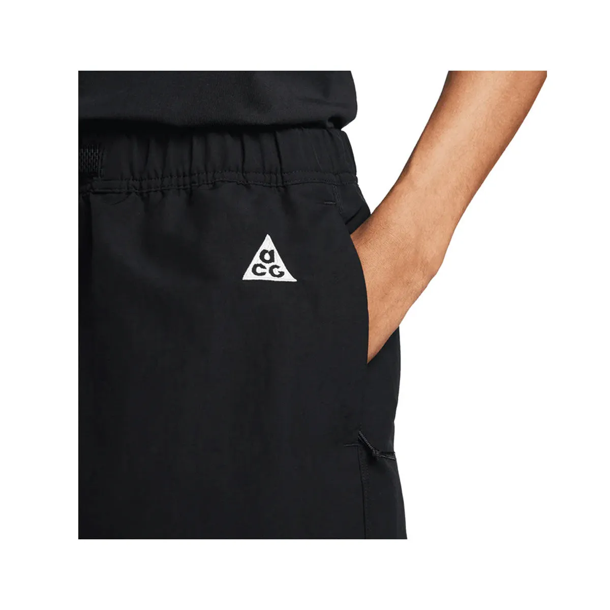 Nike Men's ACG Recycled Material Black Nylon Shorts