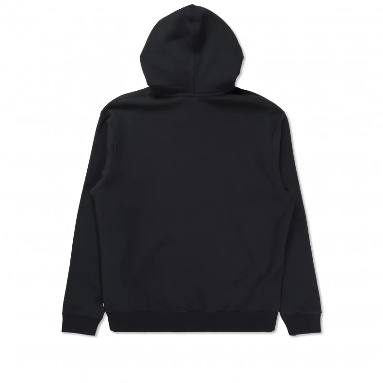 Nike SB Panther Skate Pullover Hooded Sweatshirt (Black/Dark Sulphur/White)