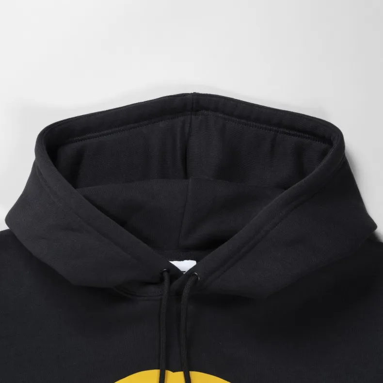 Nike SB Panther Skate Pullover Hooded Sweatshirt (Black/Dark Sulphur/White)