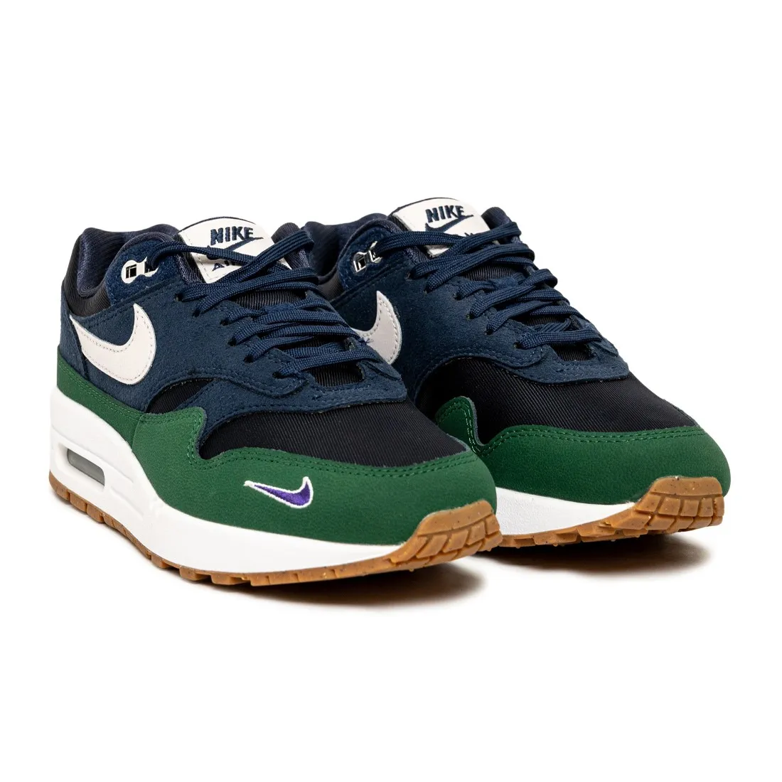 Nike Women W Nike Air Max 1 '87 Qs (obsidian / white-midnight navy-gorge green)