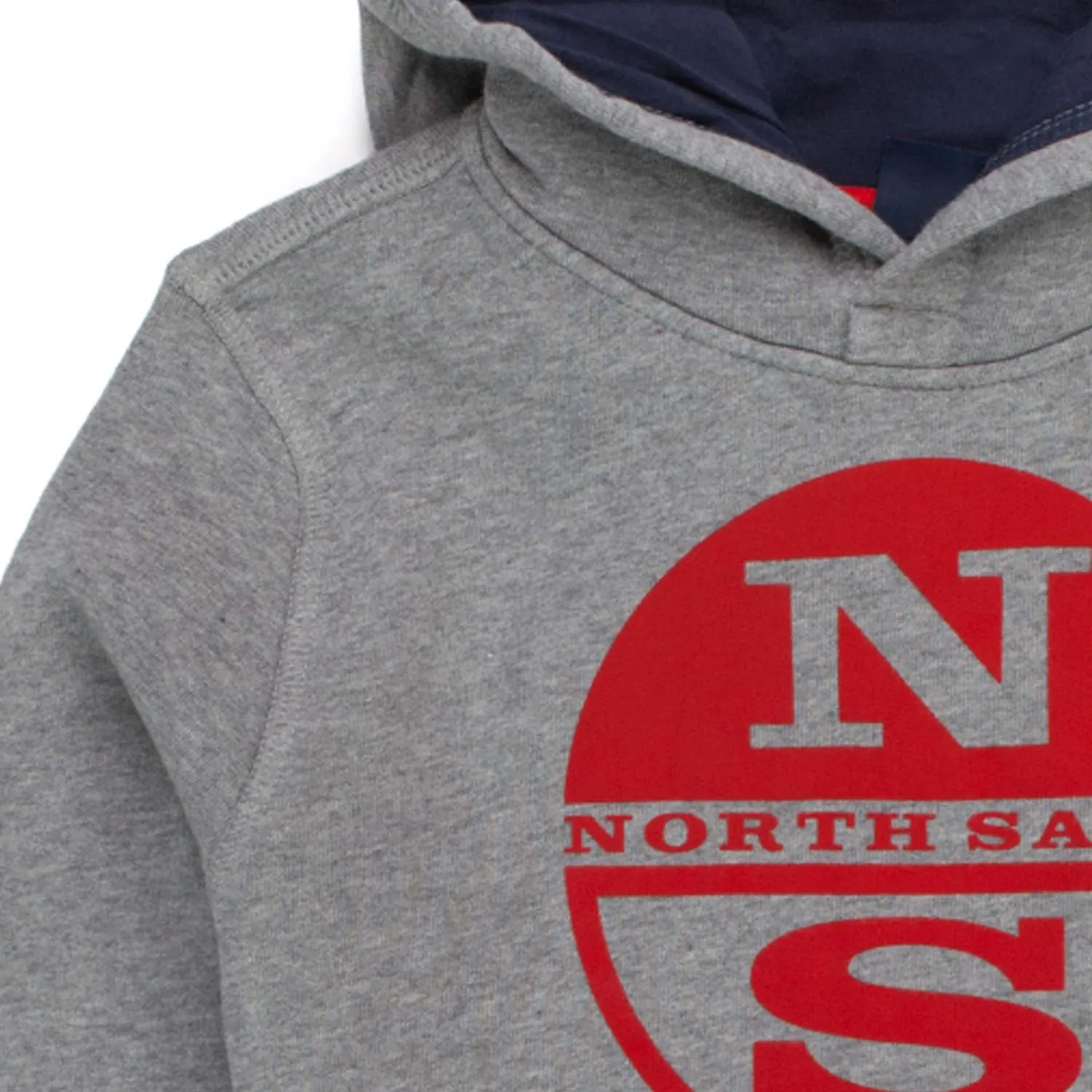 North Sails Grey Hoodie For Teen And Boys