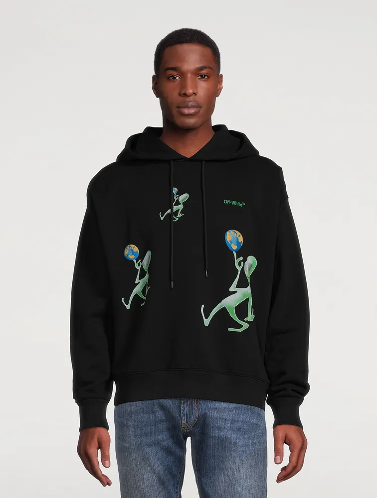 OFF WHITE Alien Arrow Skate Hoodie