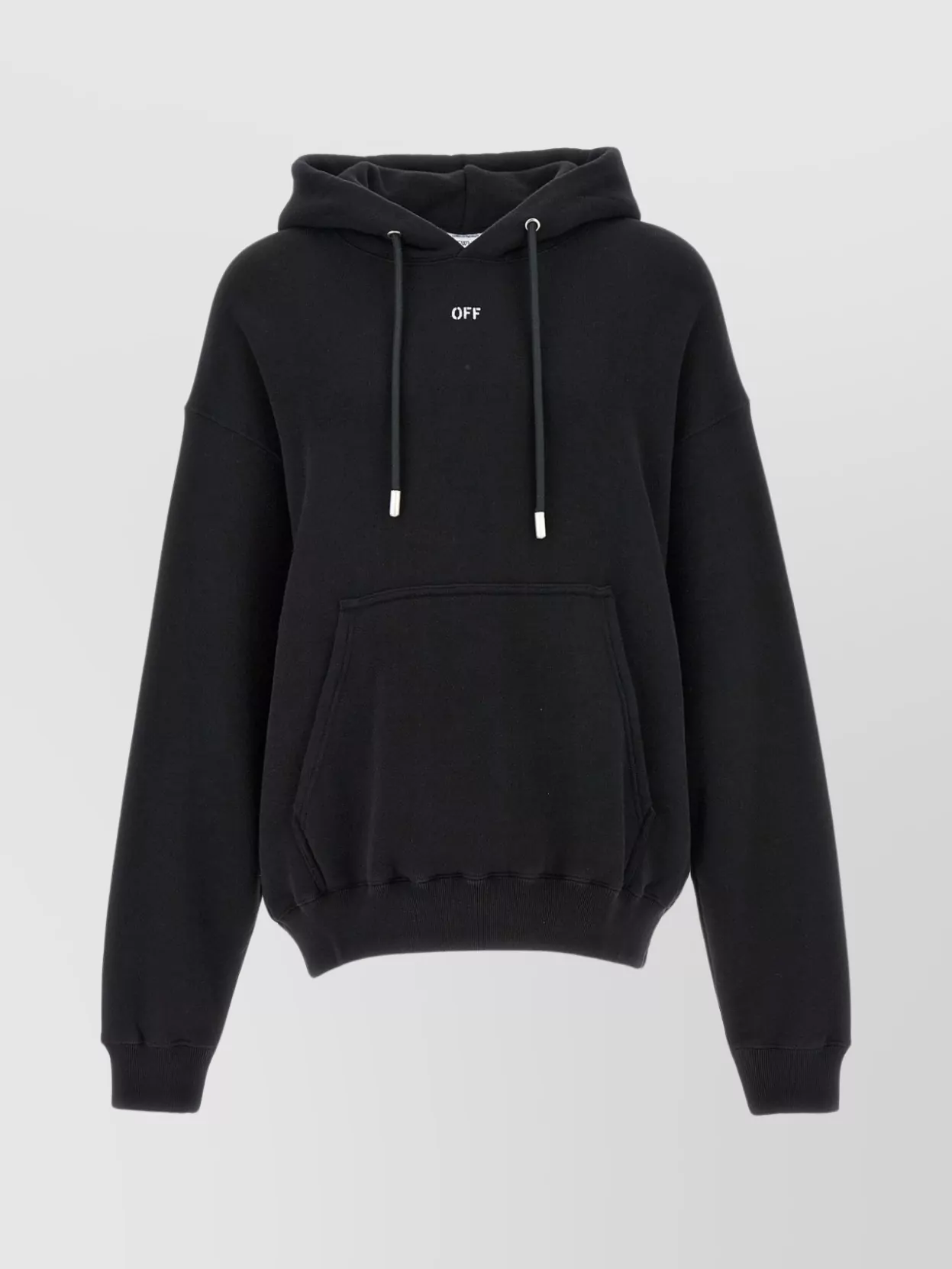 Off-White   Stamp skate hoodie front pocket