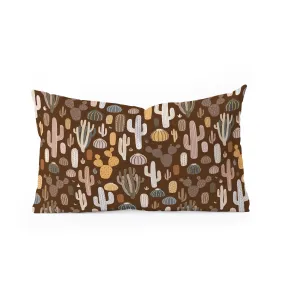 Ole Cactus Medley Oblong Throw Pillow (DS)