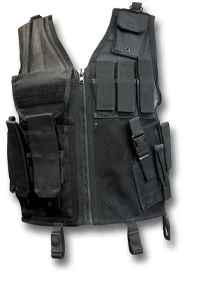 OMEGA TYPE CROSS DRAW VEST