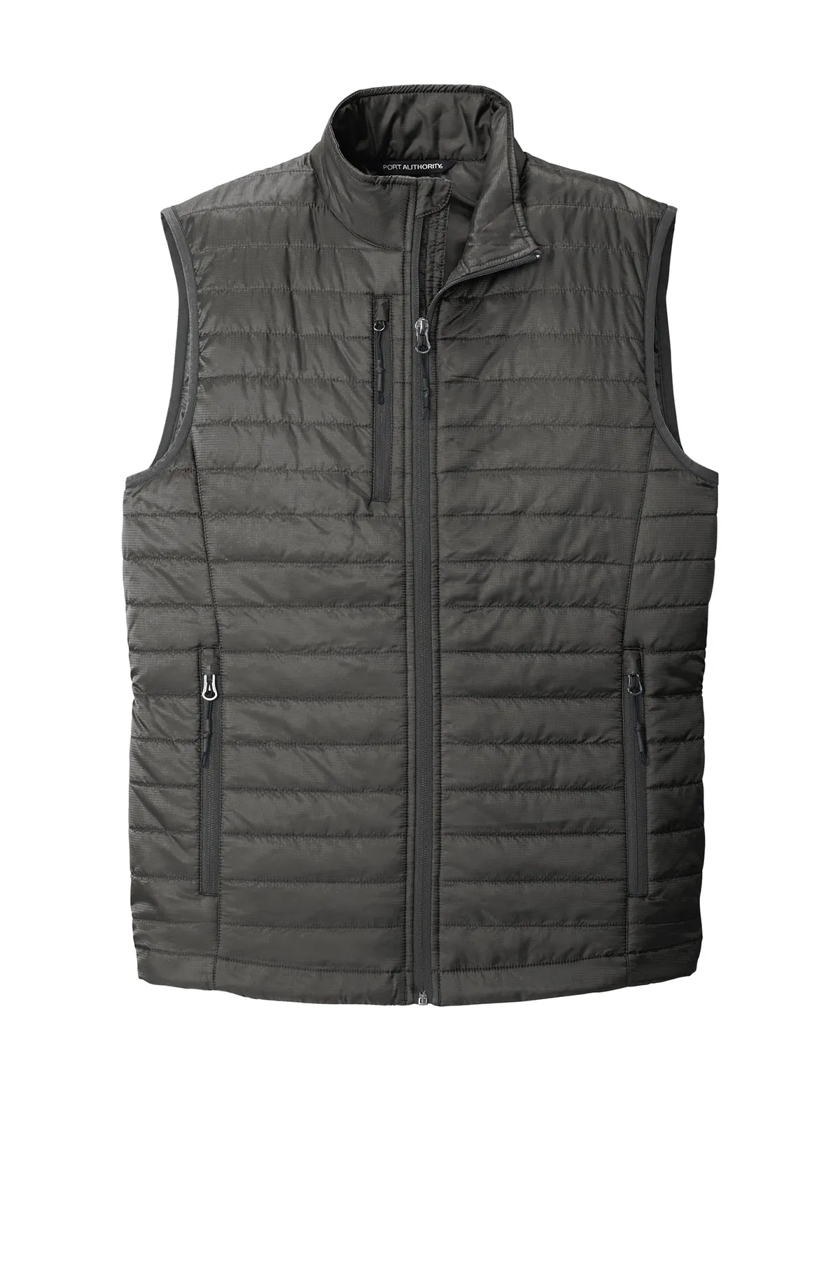 Packable Puffy Vest w/ LOGO Left Chest