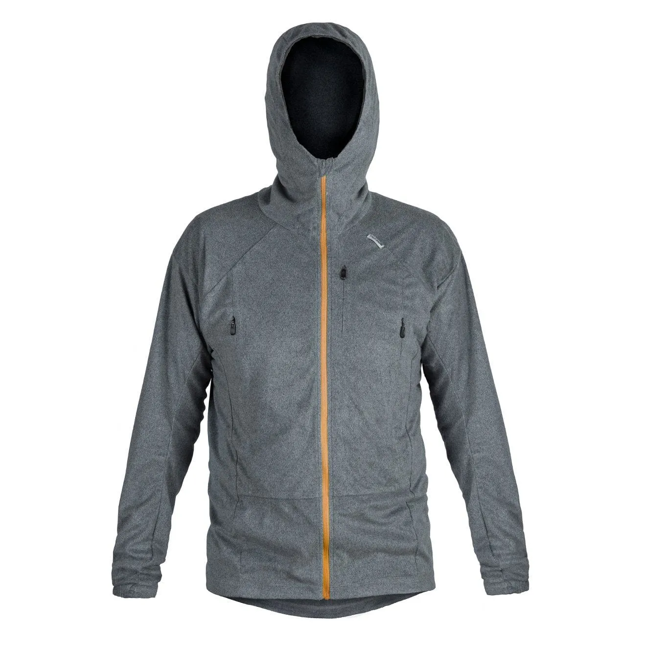 Paramo Enduro Fleece Hoodie Steel Marl / Gold Zips