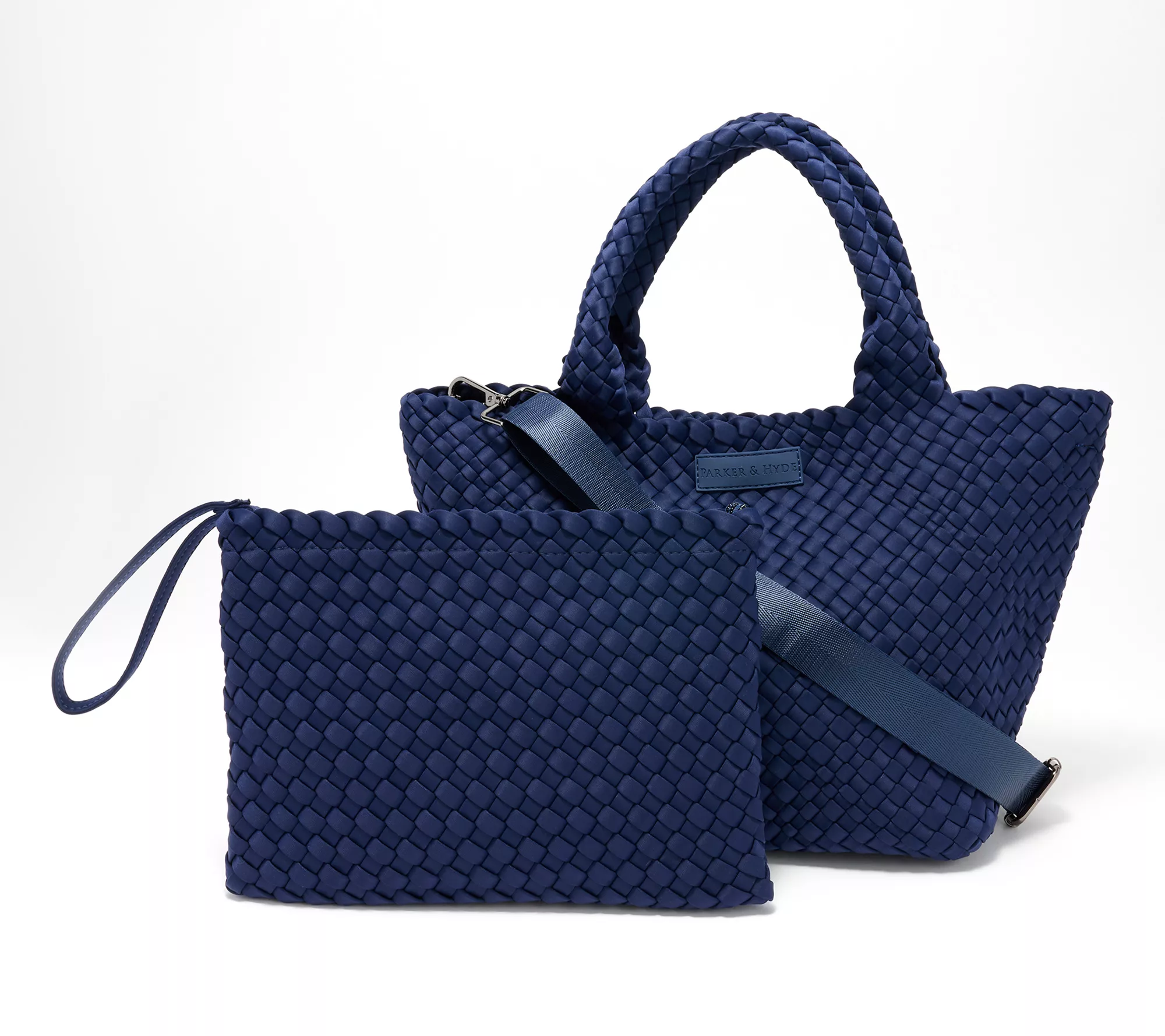 Parker & Hyde Machine Washable Woven Neoprene Classic Tote