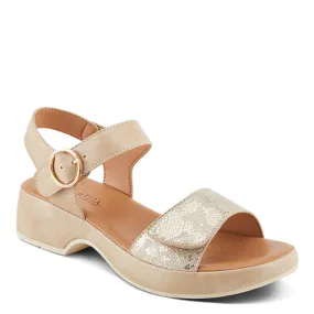 Patrizia by Spring Step Women's Finola Sandals - Soft Gold