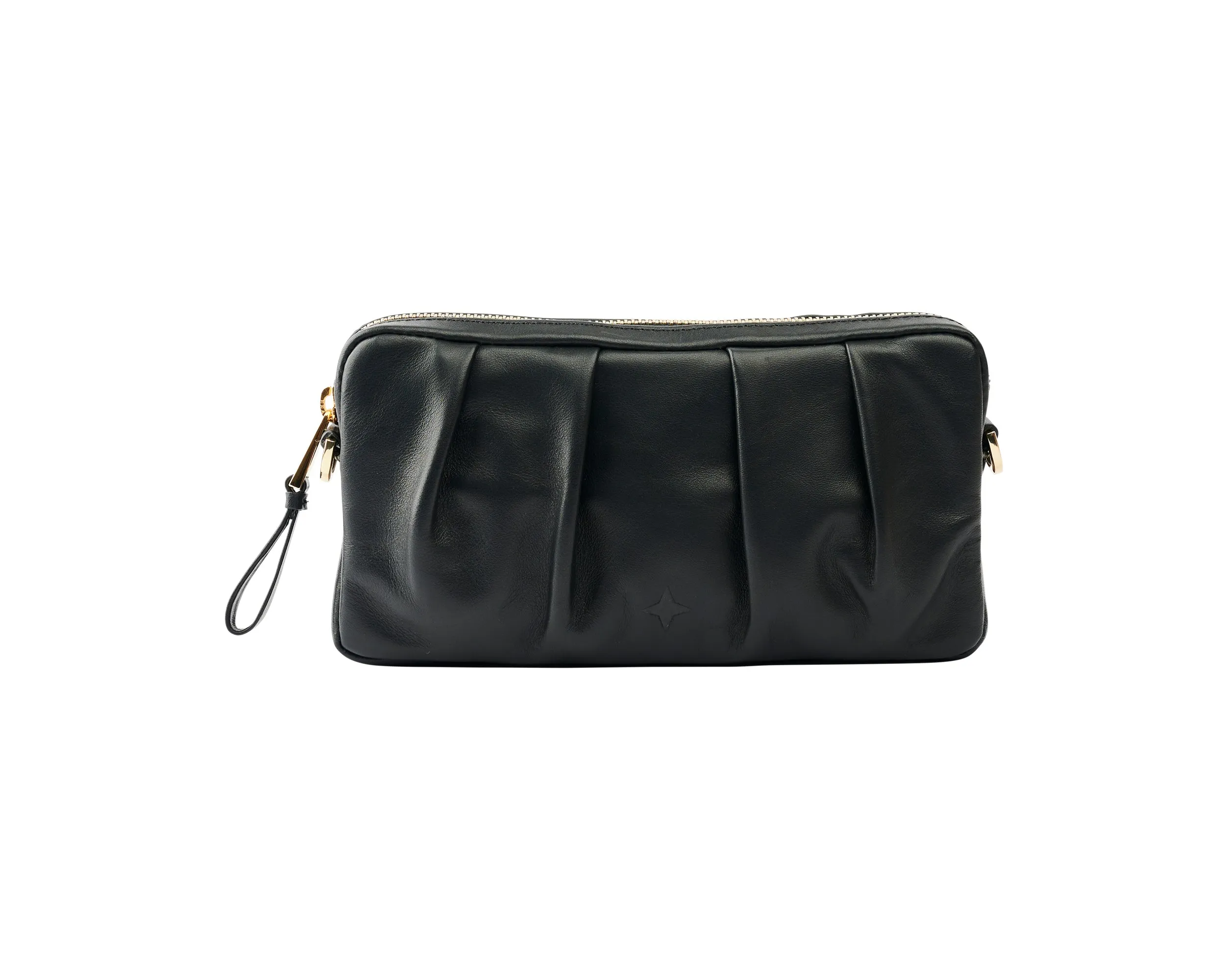 Paulina Black Multi-Use Crossbody