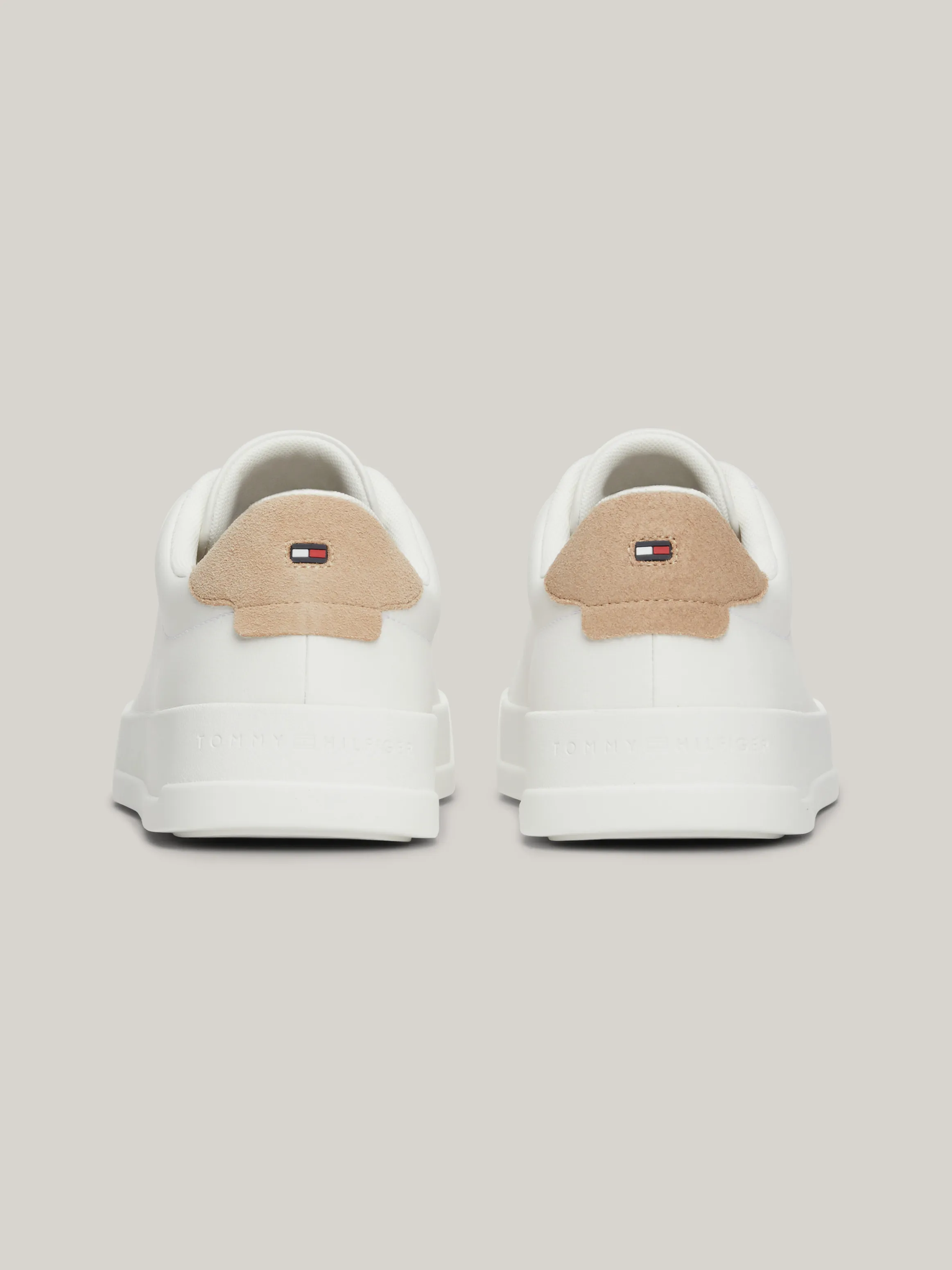 Pebble Grain Logo Court Trainers | Sneakers | Tommy Hilfiger