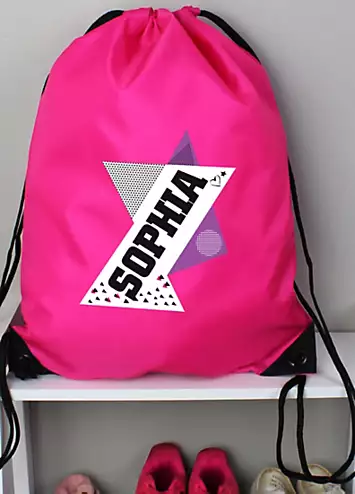 Personalised Dance Pink Kit Bag | Grattan