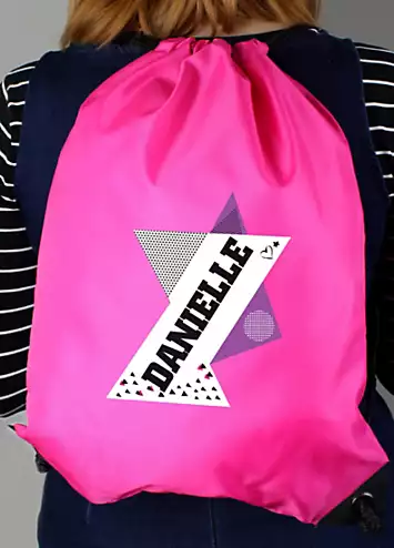 Personalised Dance Pink Kit Bag | Grattan