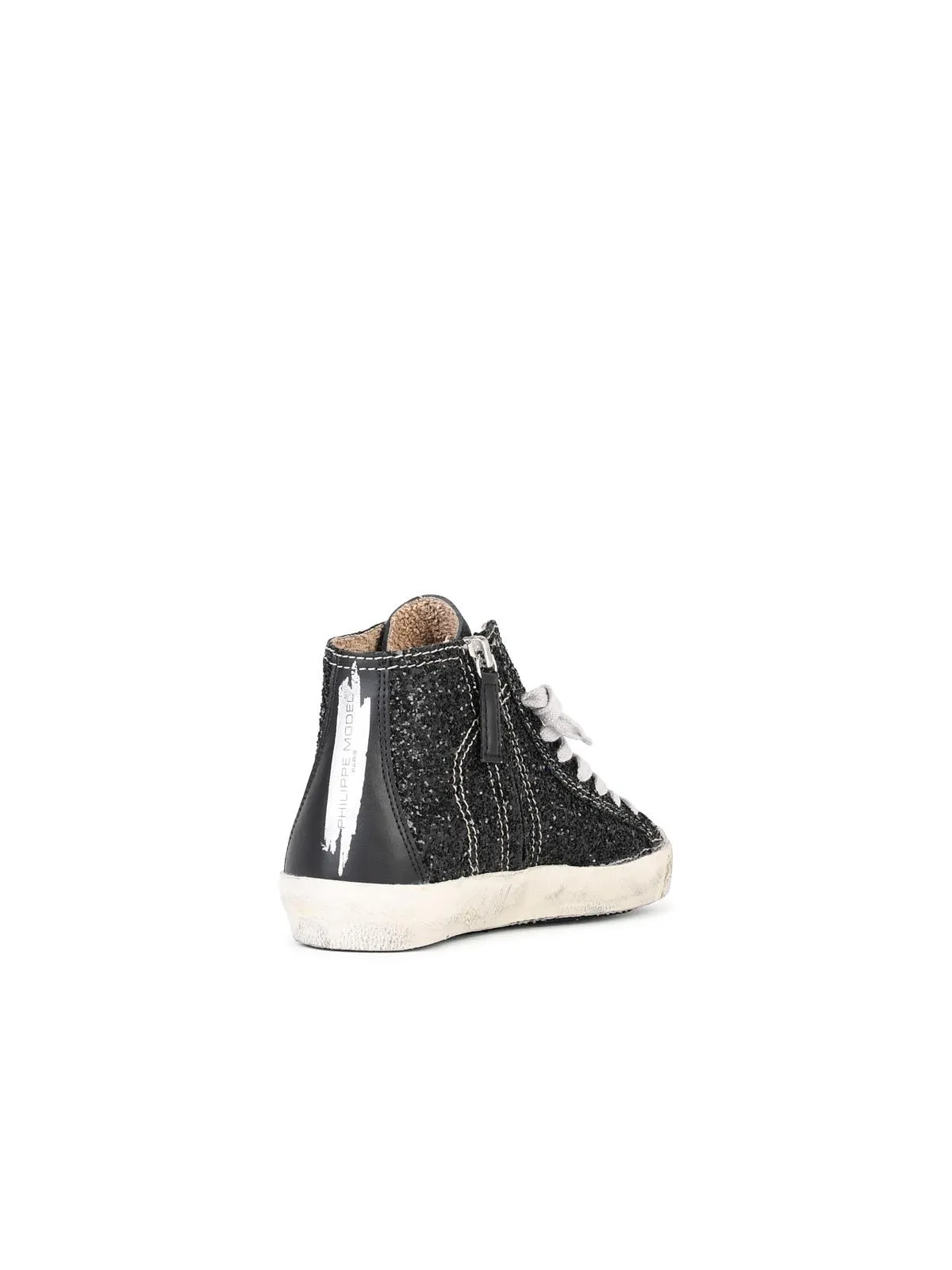 Philippe Model    Philippe Model 'Prsx' Black Suede Blend Sneakers