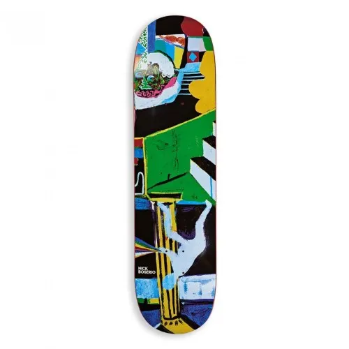 Polar Skate Co. Nick Boserio Memory Palace Skate Deck  Comes with a sheet of Free grip tape.