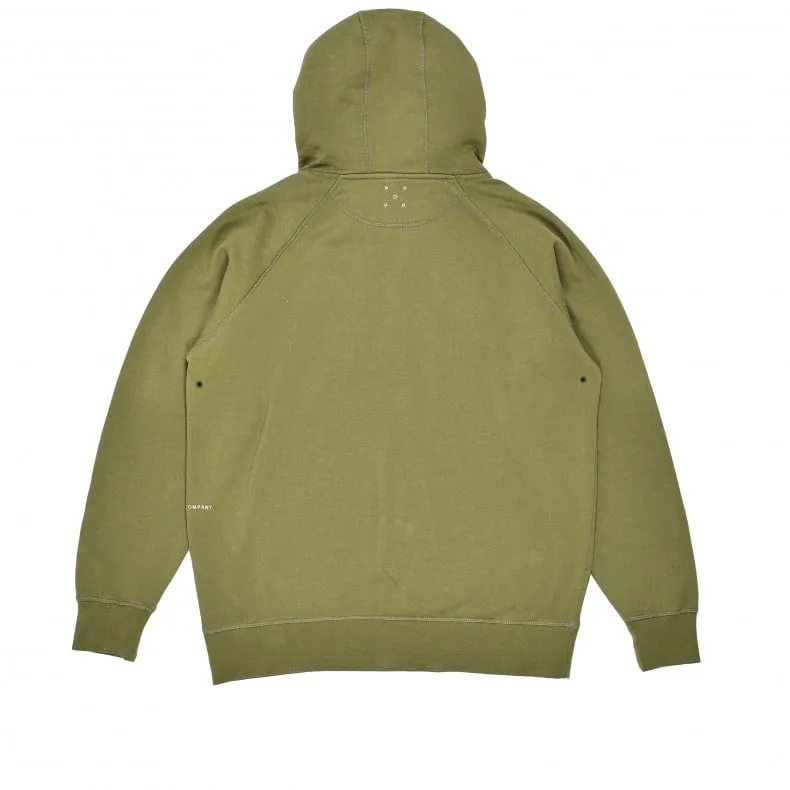 Pop Trading Company Arch Pullover Hooded Sweatshirt (Loden Green)