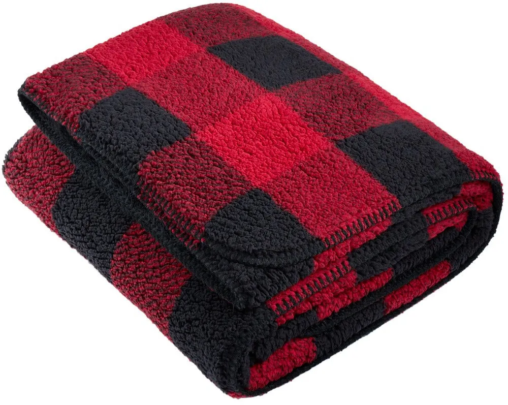 Port Authority Double-Sided Sherpa/Plush Blanket