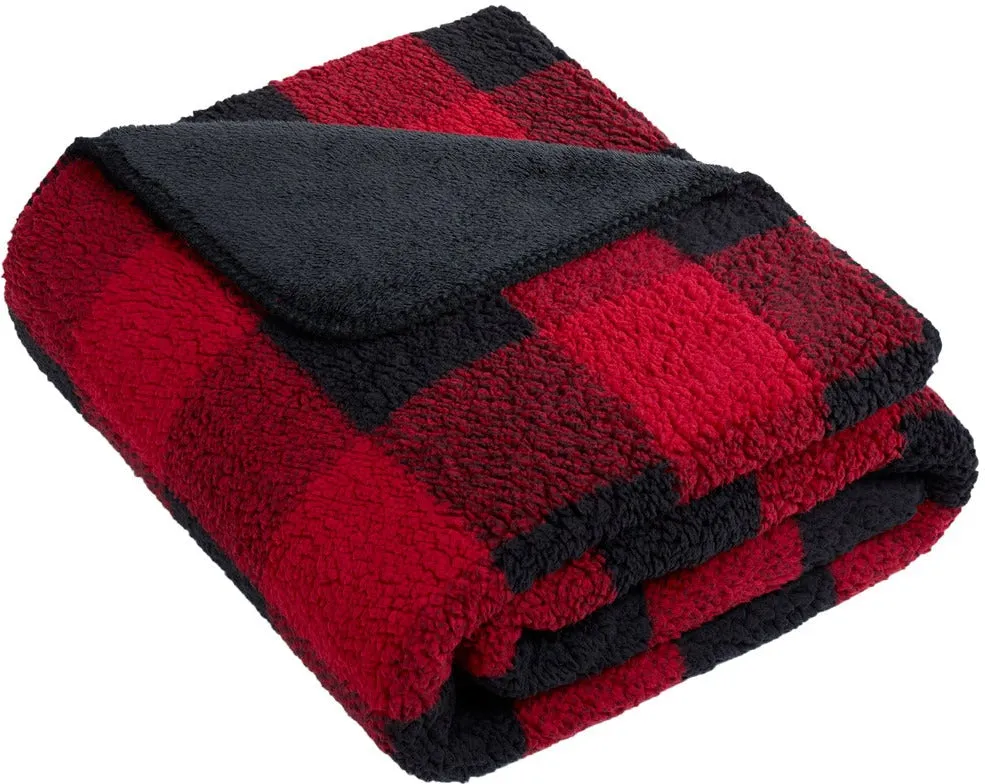 Port Authority Double-Sided Sherpa/Plush Blanket