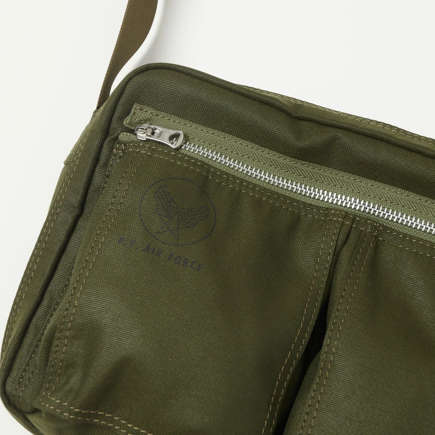 Porter-Yoshida & Co. Flying Ace Shoulder Bag - Olive Drab