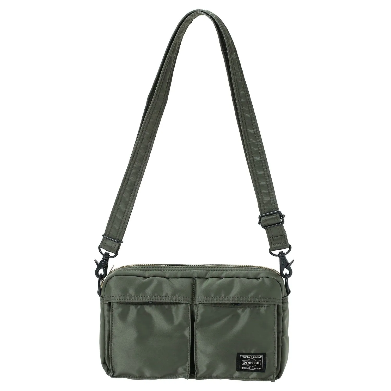 Porter-Yoshida & Co. Tanker Shoulder Bag (M) Mini - Sage Green