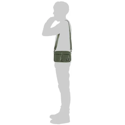 Porter-Yoshida & Co. Tanker Shoulder Bag (M) Mini - Sage Green