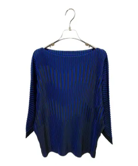 [Pre-owned] ISSEY MIYAKE Pleated pullover shirt IM62FJ642