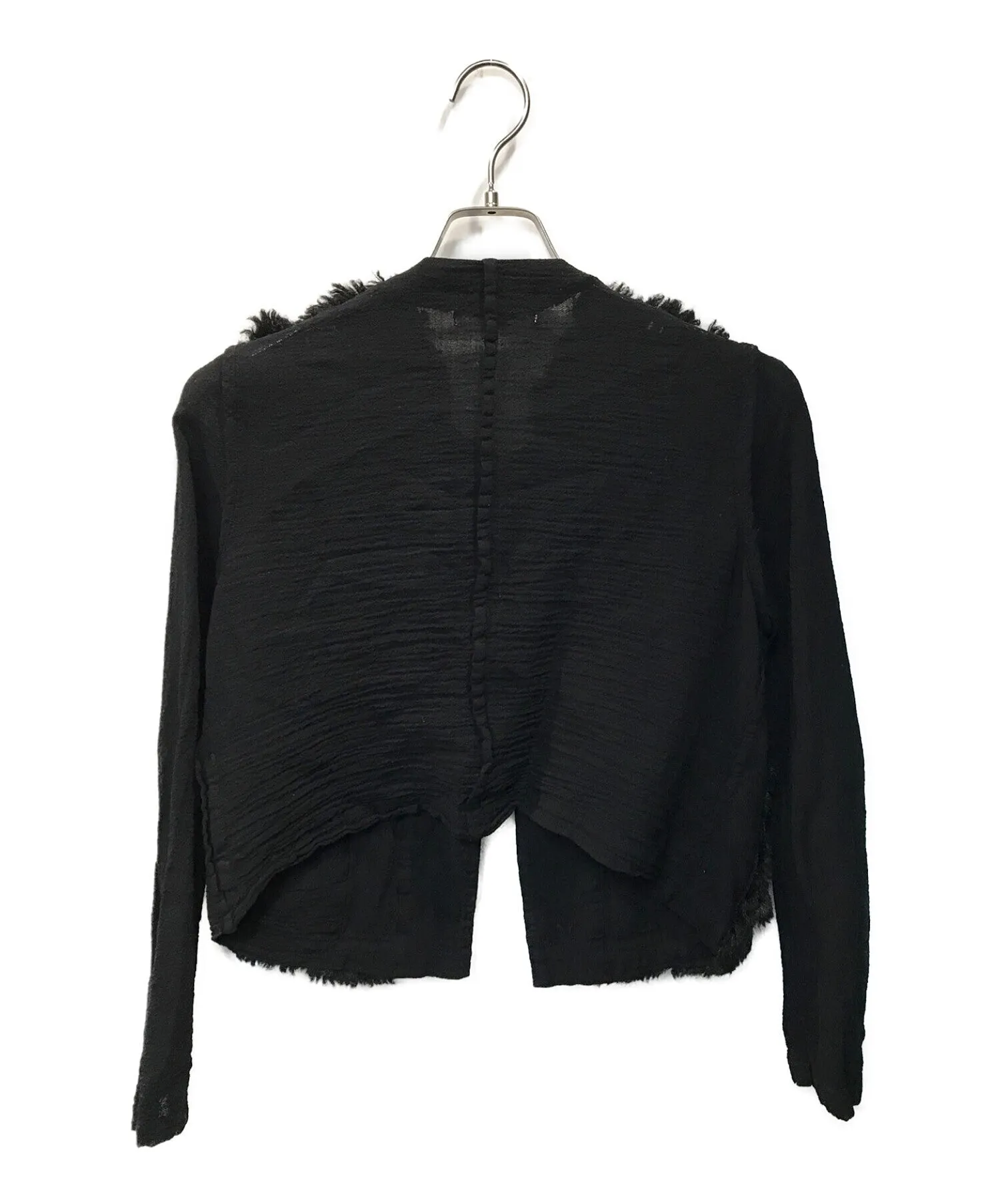 [Pre-owned] ROBE DE CHAMBRE COMME DES GARCONS Boa docking see-through jacket RJ-040430