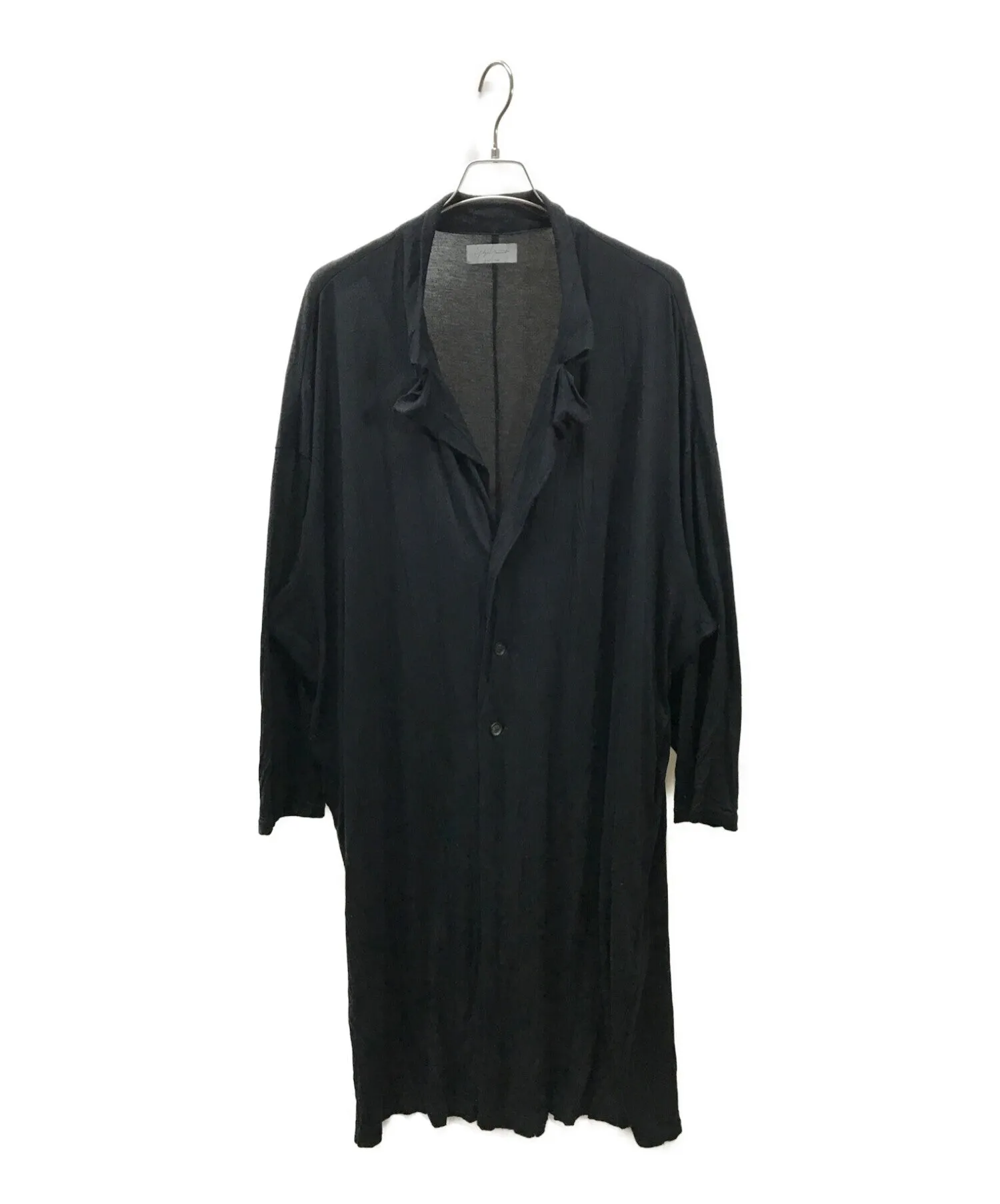 [Pre-owned] Yohji Yamamoto pour homme STITCH WRINKLE LONG JACKET HD-T11-270 HD-T11-270