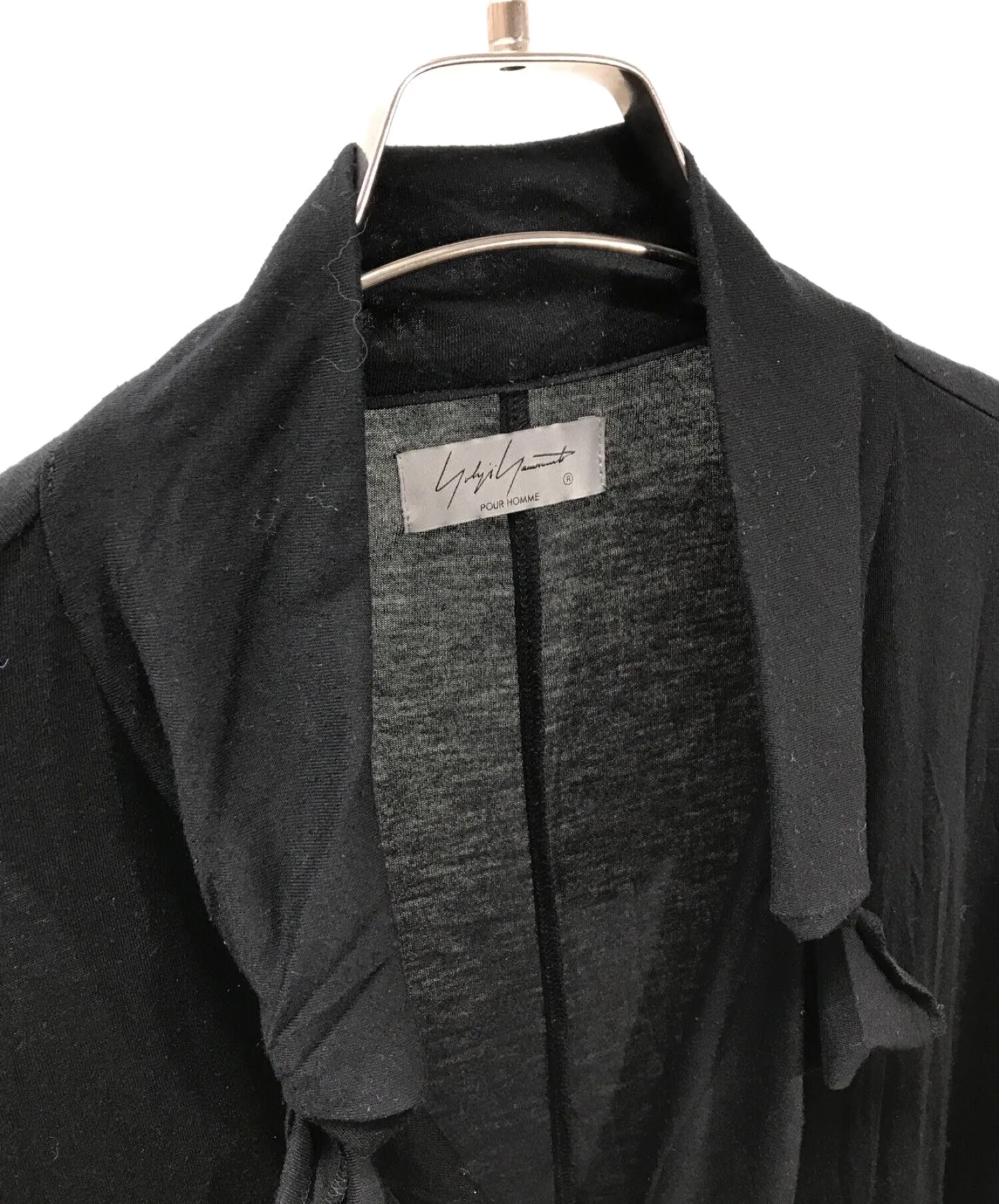 [Pre-owned] Yohji Yamamoto pour homme STITCH WRINKLE LONG JACKET HD-T11-270 HD-T11-270