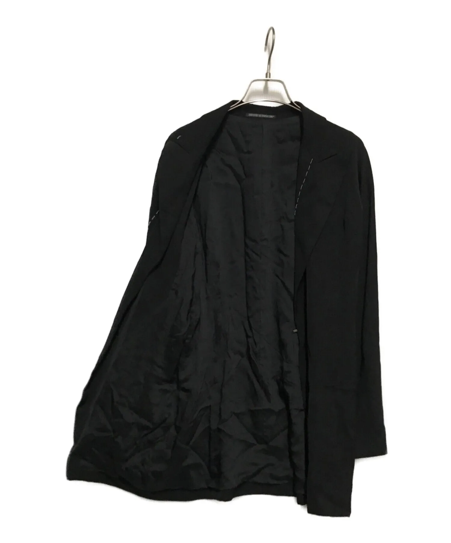 [Pre-owned] YOHJI YAMAMOTO stitched woollen jacket FB-J44-102