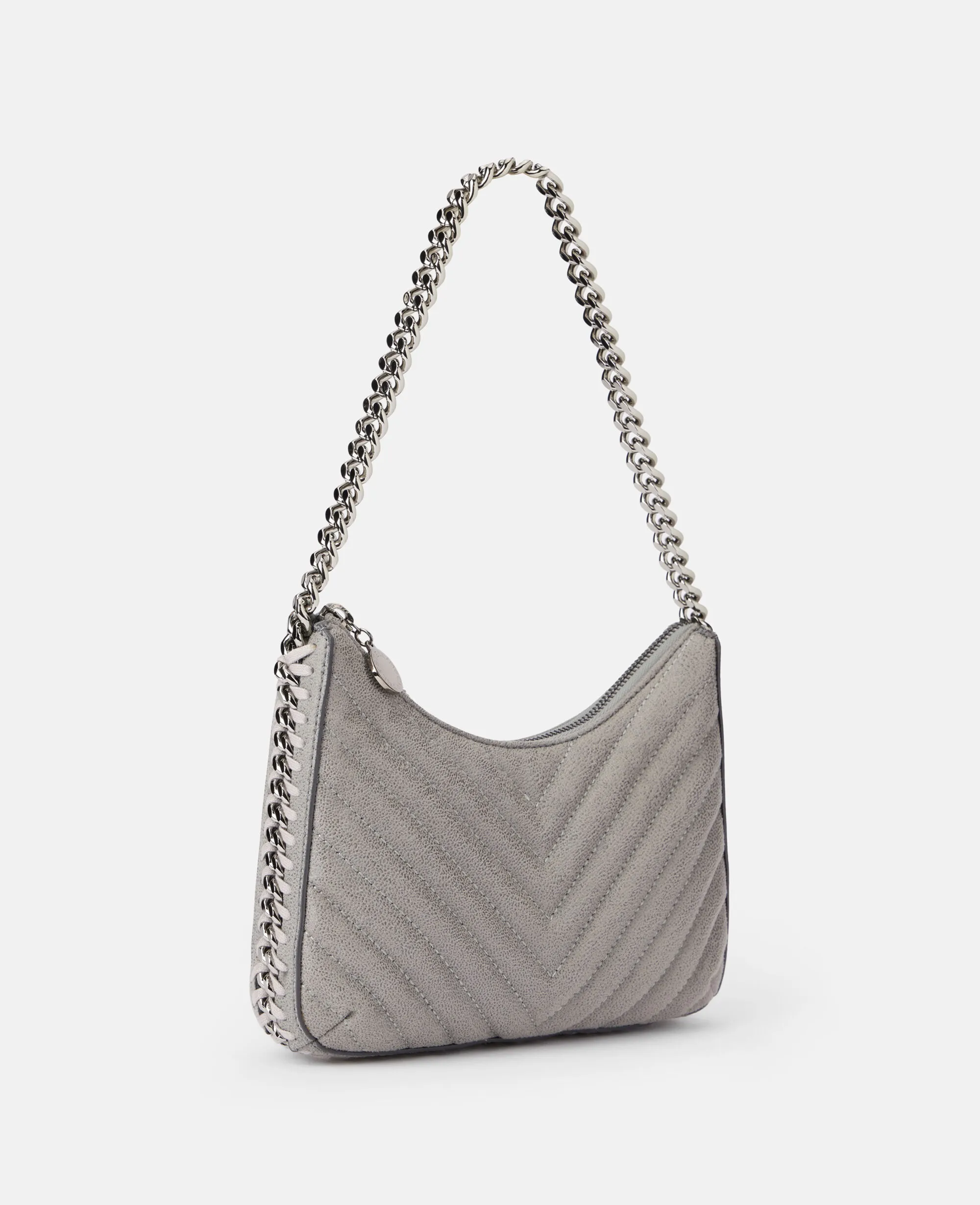 Quilted Zipped Falabella Mini Bag