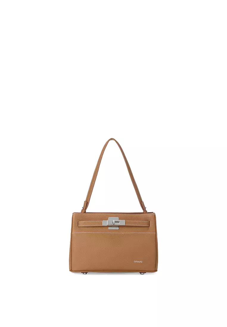 RABEANCO SAOIRSE Soft Structural Belt Tote II Mini - Caramel