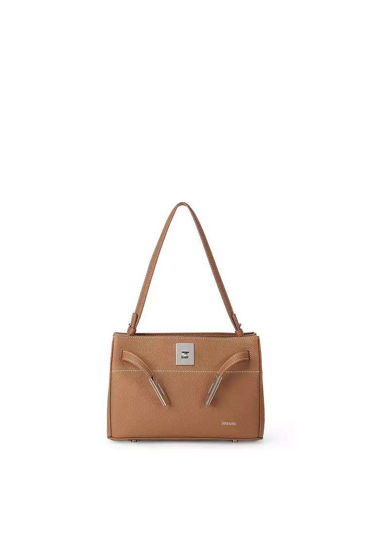 RABEANCO SAOIRSE Soft Structural Belt Tote II Mini - Caramel