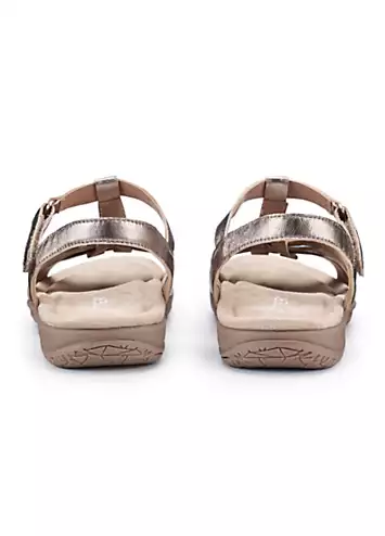 Rainer Rose Gold Women’s Sandals by Hotter | Look Again