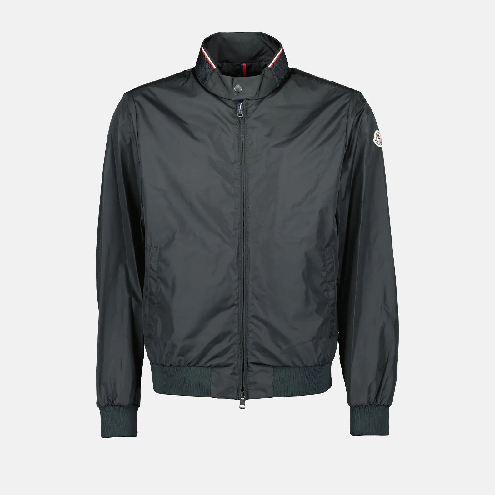 Reppe Black Windbreaker