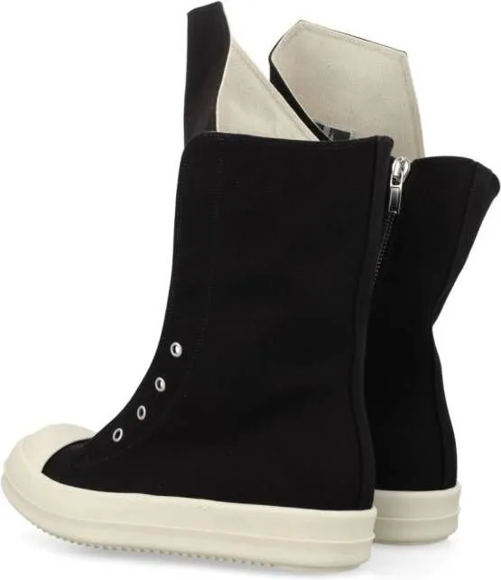 Rick Owens DRKSHDW oversize-tongue sneakers Black