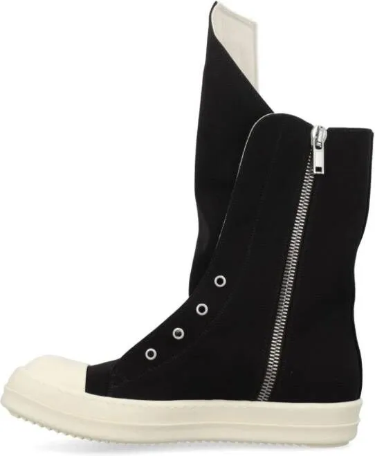 Rick Owens DRKSHDW oversize-tongue sneakers Black