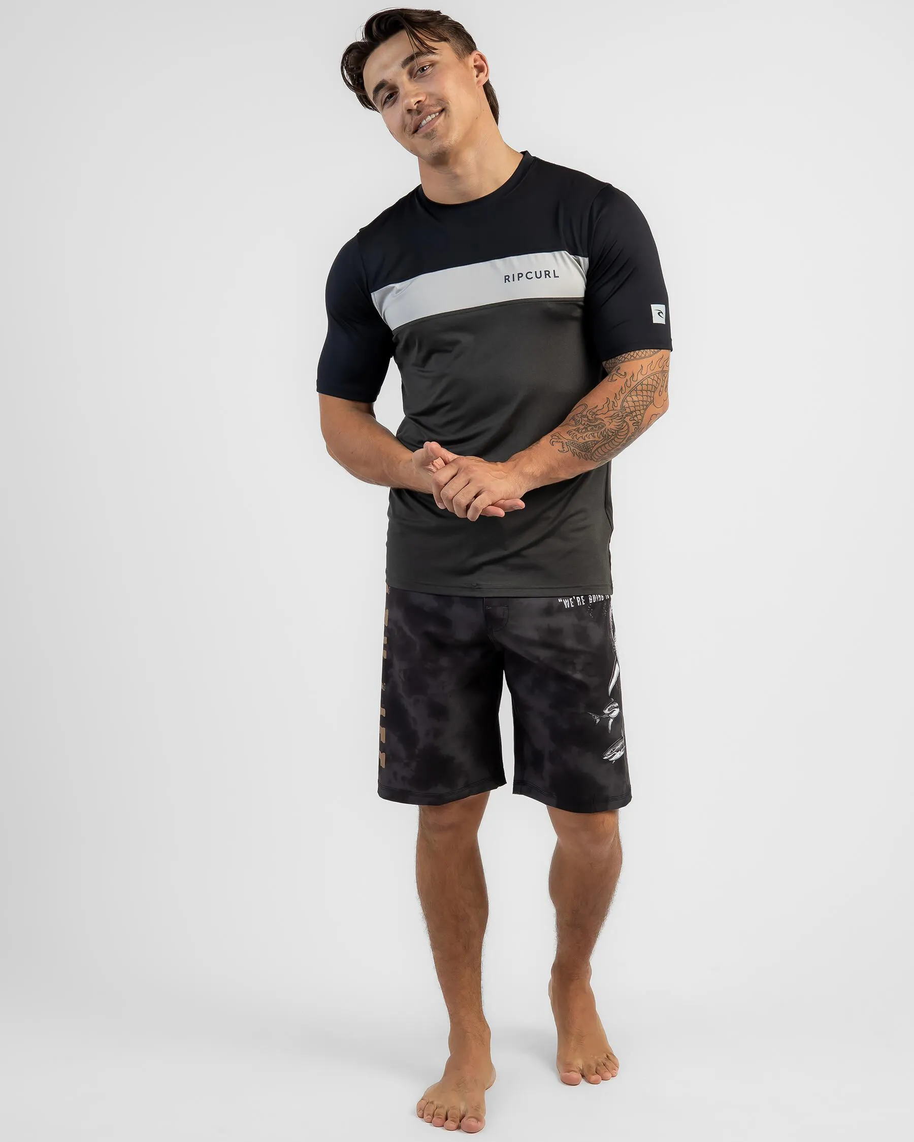 Rip Curl Undertow Short Sleeve Rash Vest